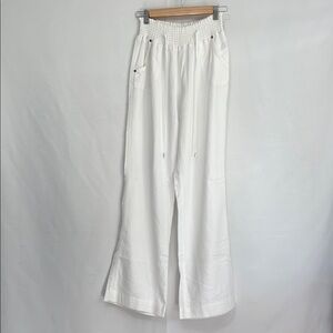 NWOT Linen blend beach pants
